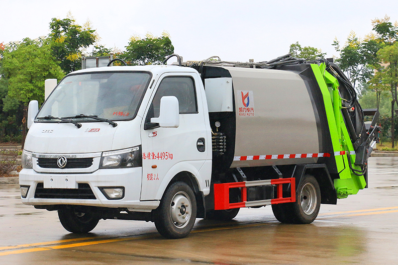 东风途逸压缩式垃圾車(chē)(4方 蓝牌)