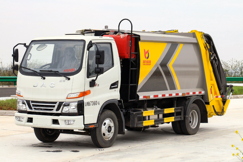 江淮骏铃V3压缩式垃圾車(chē)(6方)