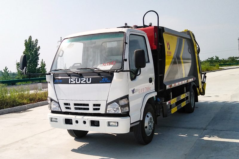 庆铃五十铃压缩垃圾車(chē)(6方)