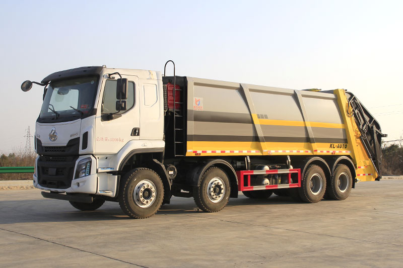 柳汽前四后八压缩垃圾車(chē)(25方)