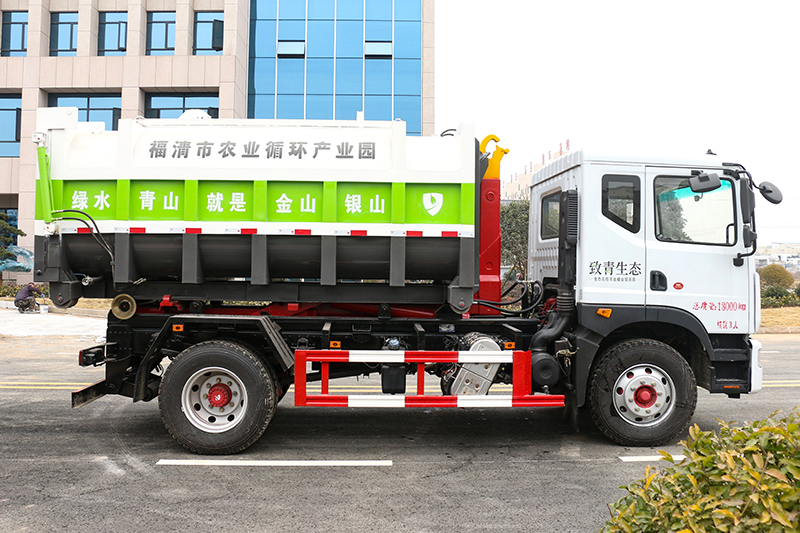 (套臂)东风D9套臂垃圾車(chē)(10方 12方)