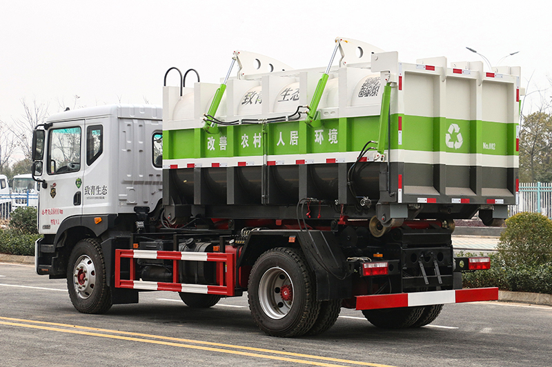 (套臂)东风D9套臂垃圾車(chē)(10方 12方)