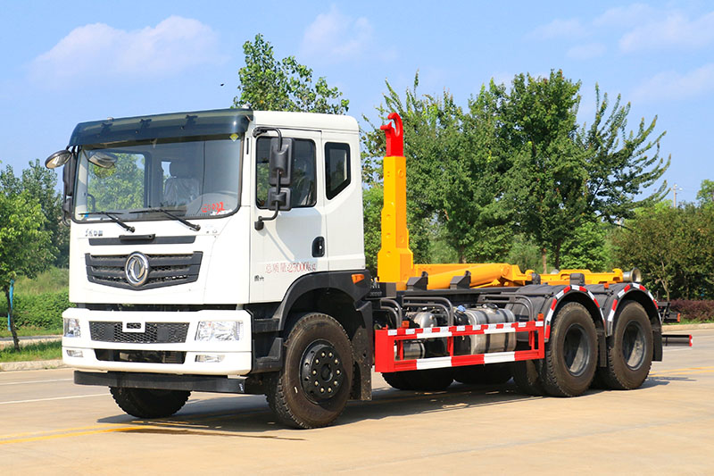 (套臂)东风华神T5套臂垃圾車(chē)(双桥)(20方)