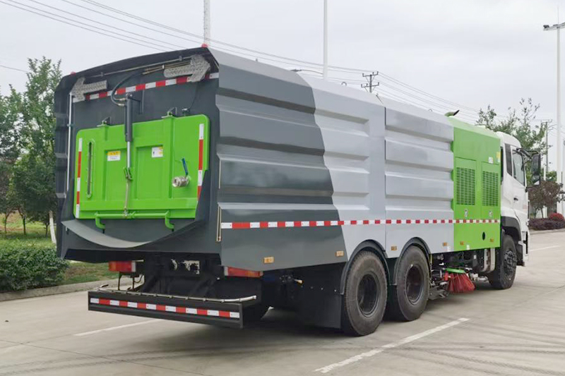 东风天龙后双桥洗扫車(chē)(12水 10尘)