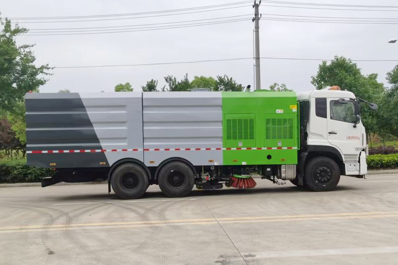 东风天龙后双桥洗扫車(chē)(12水 10尘)